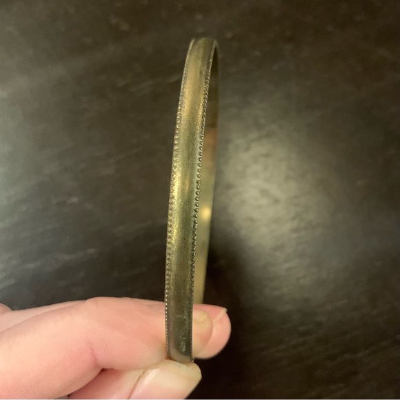 Vintage Gold, Copper, & Bronze Painted Metal Bracelets - 7 Piece Set - Picture 13 of 16